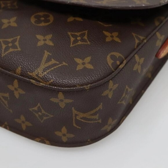 LOUIS VUITTON Monogram Saint Cloud GM Shoulder Bag M51242 LV Auth 142223 - Picture 3 of 16